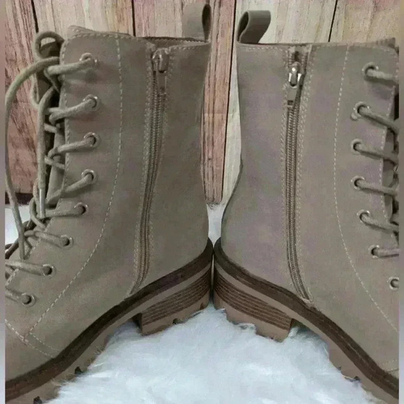 NEW women MIA suede  combat boots ISAIAH collection size 10 M - Picture 8 of 9